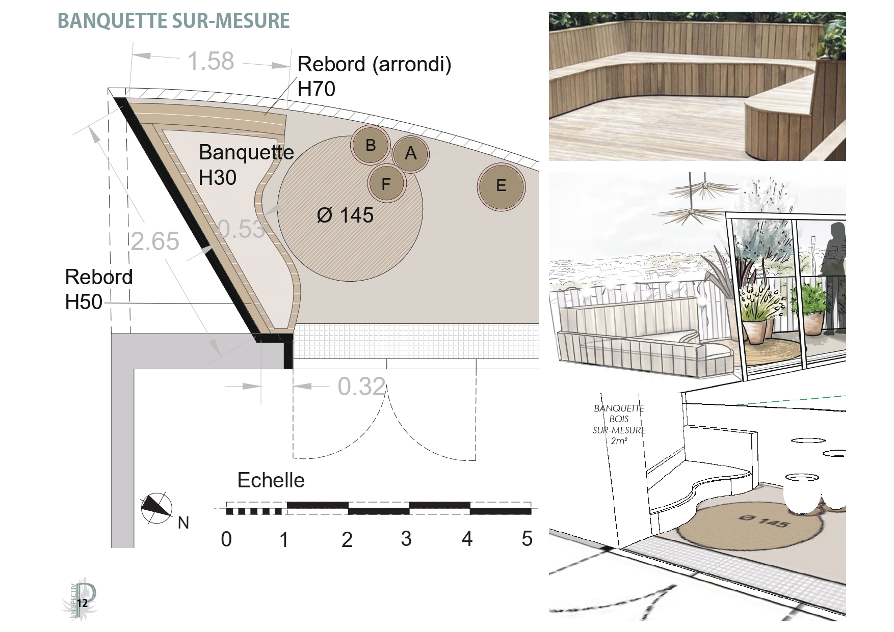 Conception de terrasses balcons patios